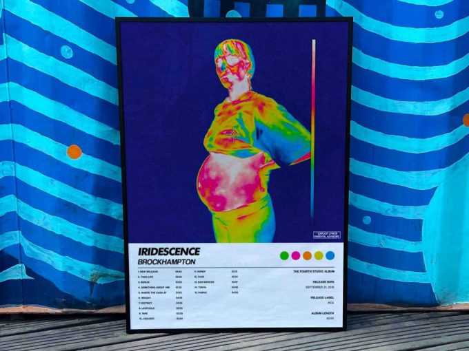 Brockhampton &Quot;Iridescence&Quot; Album Cover Poster #6 3