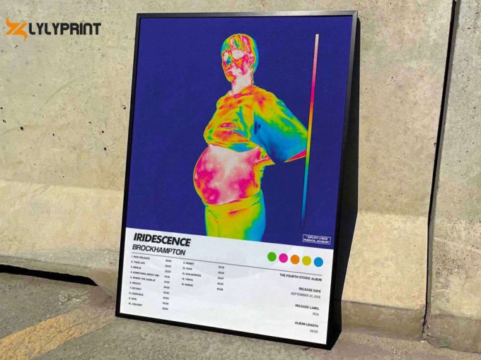 Brockhampton &Amp;Quot;Iridescence&Amp;Quot; Album Cover Poster #6 1