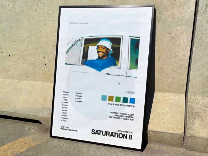 Brockhampton &Quot;Saturation Ii&Quot; Album Cover Poster #2 2