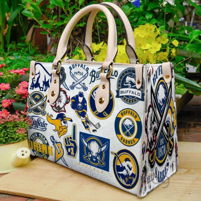 Buffalo Sabres Leather Handbag Gift For Women 2