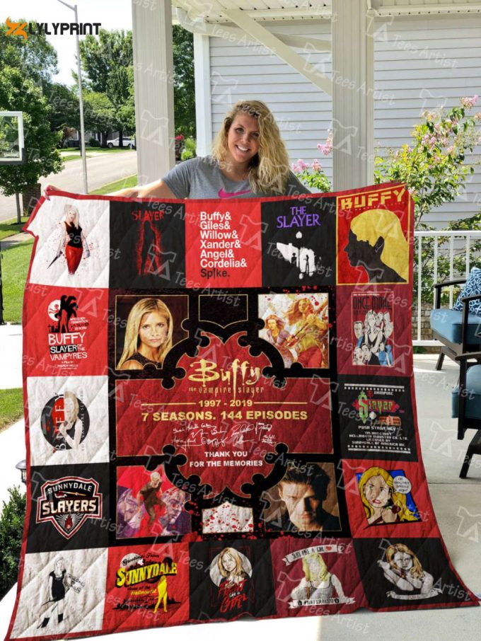 Buffy The Vampire Slayer 3D Customized Quilt Blanket For Fans Home Decor Gift 1