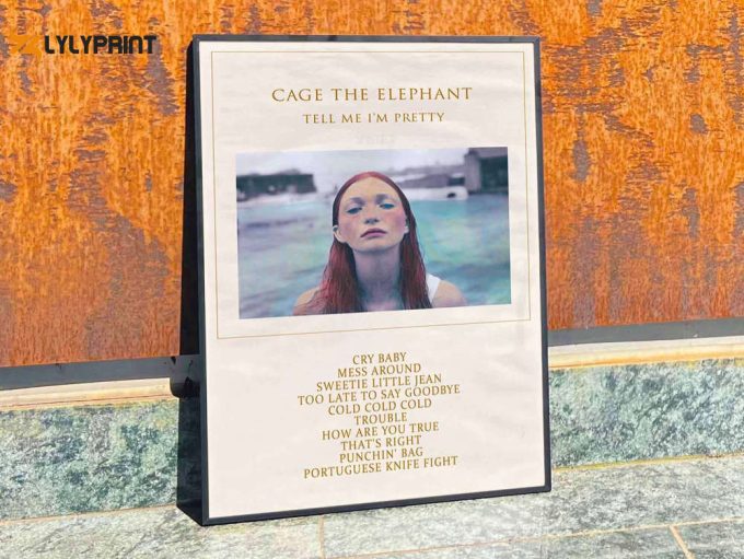 Cage The Elemphant &Amp;Quot;Tell Me I&Amp;Quot;M Pretty&Amp;Quot; Album Cover Poster #Fac 1