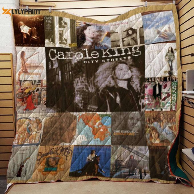 Carole King Albums Quilt Blanket Gift For Home Decor 1