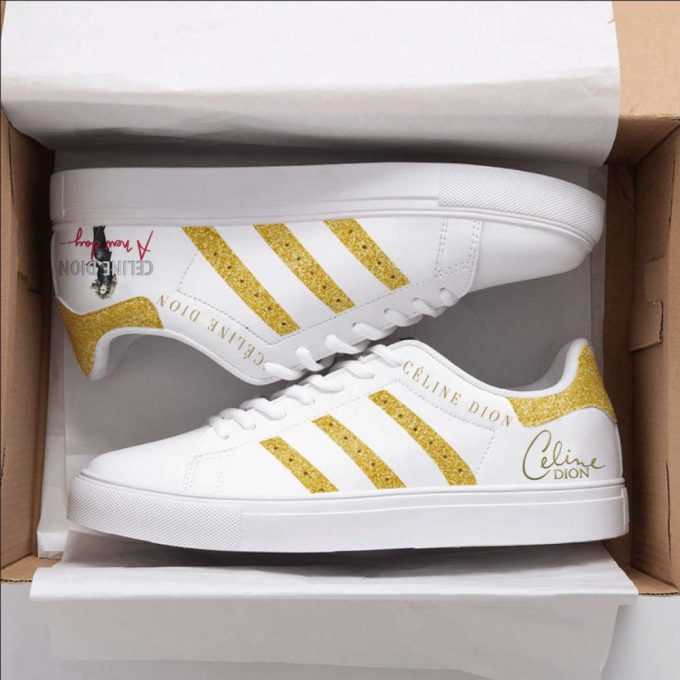 Celine Dion Skate Shoes For Men Women Fans Gift 2