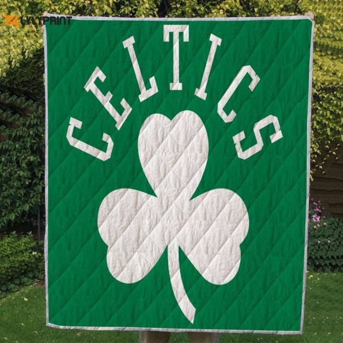 Celtics Logo 3D Customized Quilt Blanket For Fans Home Decor Gift 1