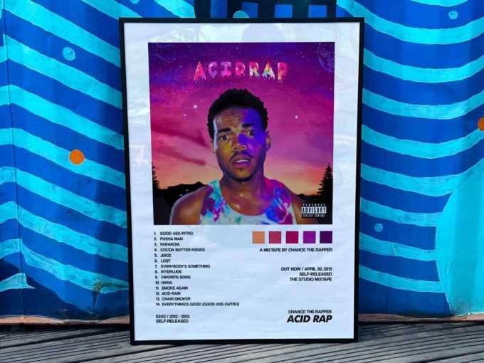 Chance The Rapper &Quot;Acid Rap&Quot; Album Cover Poster #2 2