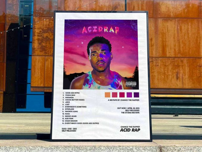 Chance The Rapper &Quot;Acid Rap&Quot; Album Cover Poster #2 3