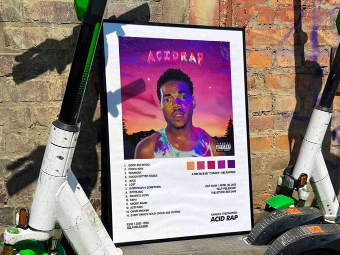 Chance The Rapper &Quot;Acid Rap&Quot; Album Cover Poster #2 7