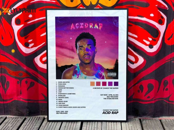 Chance The Rapper &Amp;Quot;Acid Rap&Amp;Quot; Album Cover Poster #2 1