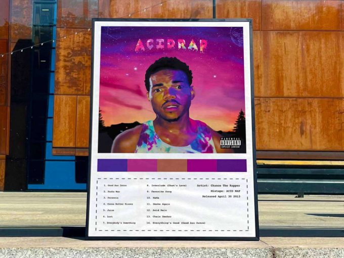 Chance The Rapper &Quot;Acid Rap&Quot; Album Cover Poster #4 2