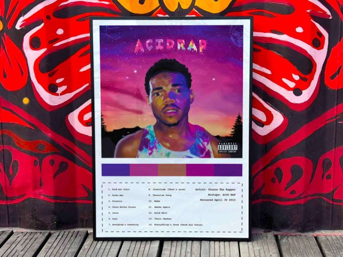 Chance The Rapper &Quot;Acid Rap&Quot; Album Cover Poster #4 4