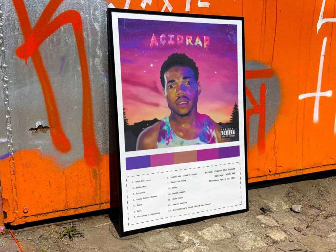 Chance The Rapper &Quot;Acid Rap&Quot; Album Cover Poster #4 5