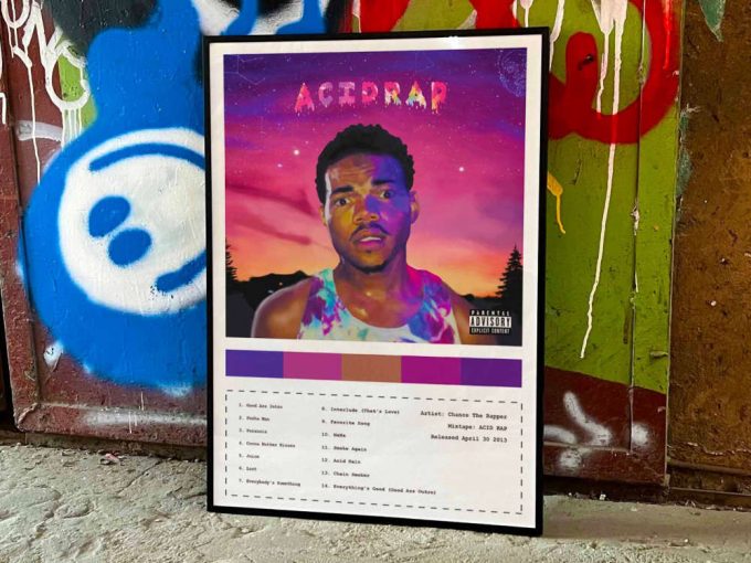 Chance The Rapper &Quot;Acid Rap&Quot; Album Cover Poster #4 7