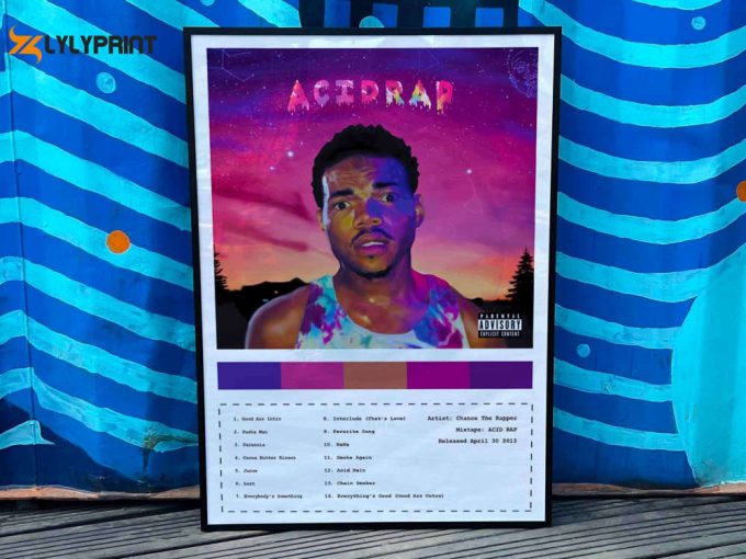 Chance The Rapper &Amp;Quot;Acid Rap&Amp;Quot; Album Cover Poster #4 1