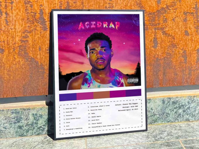 Chance The Rapper &Quot;Acid Rap&Quot; Album Cover Poster #4 8