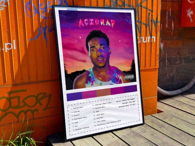 Chance The Rapper &Quot;Acid Rap&Quot; Album Cover Poster #4 9