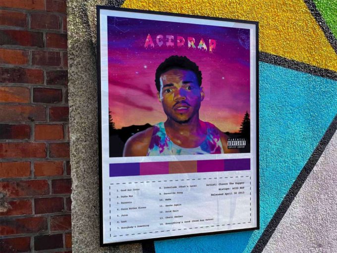 Chance The Rapper &Quot;Acid Rap&Quot; Album Cover Poster #4 10