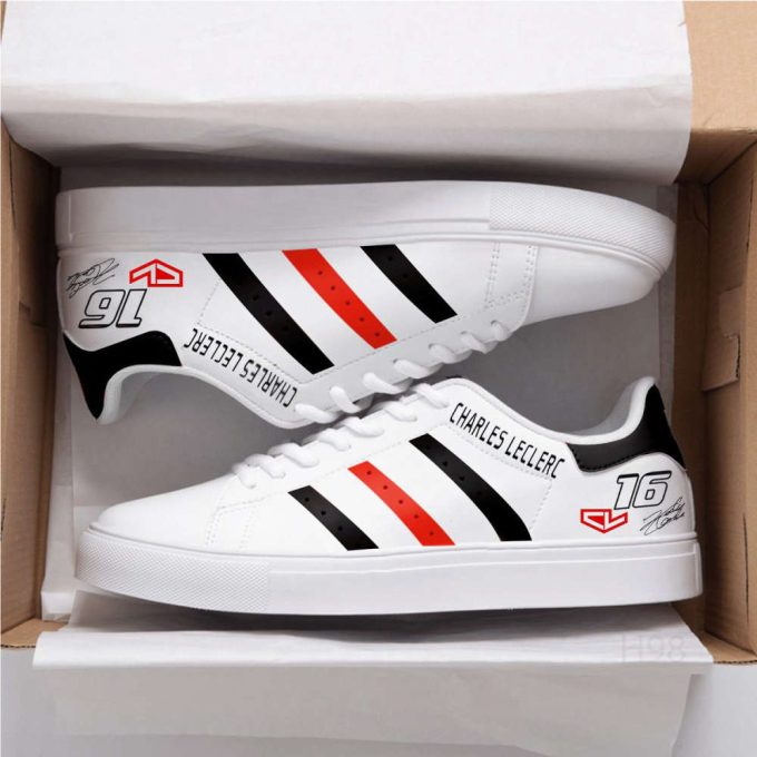 Charles Leclerc Skate Shoes For Men Women Fans Giftw 2