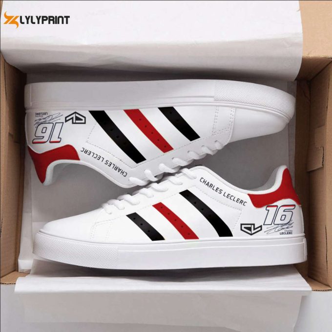 Charles Leclerc Skate Shoes For Men Women Fans Gift Y 1