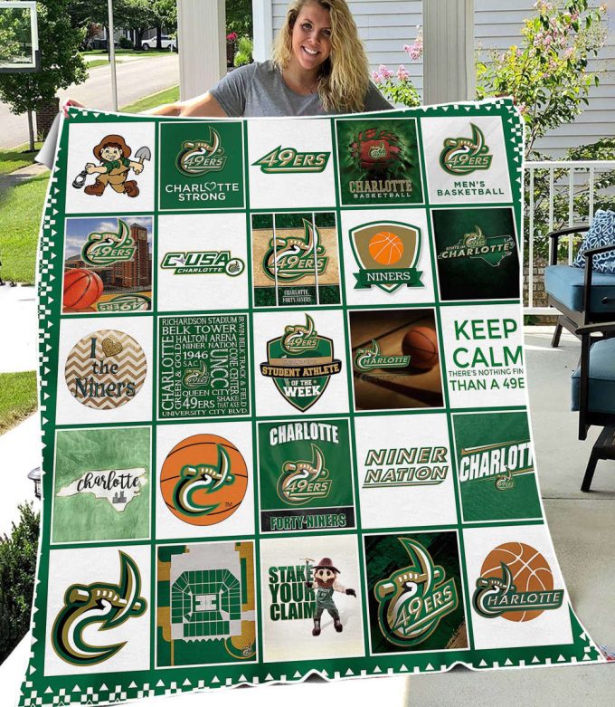 Charlotte 49Ers 1 Quilt Blanket For Fans Home Decor Gift 2