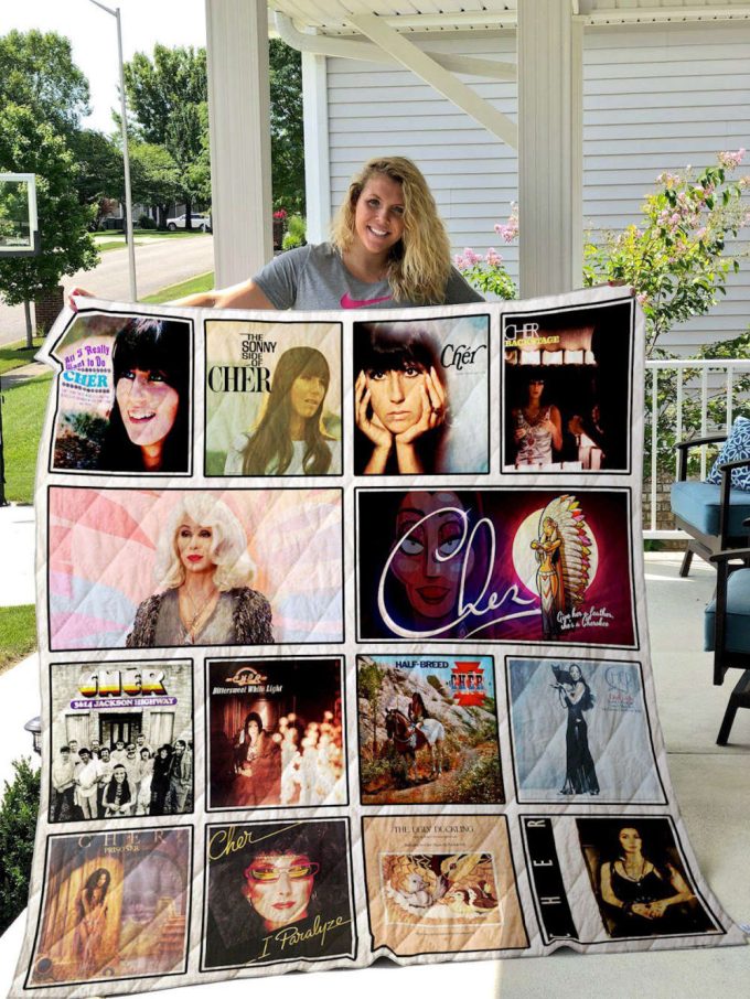 Cher Quilt Blanket For Fans Home Decor Gift 2