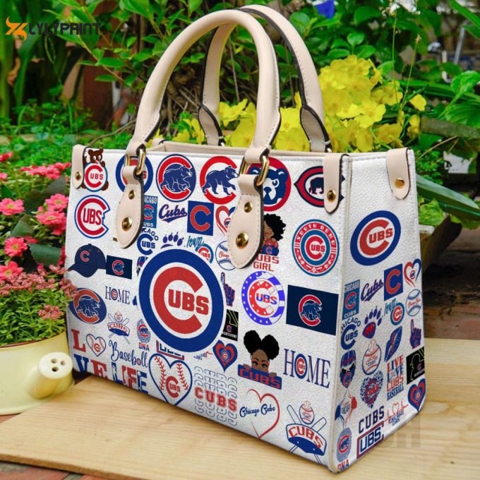 Chicago Cubs 1 Leather Handbag Gift For Women 1