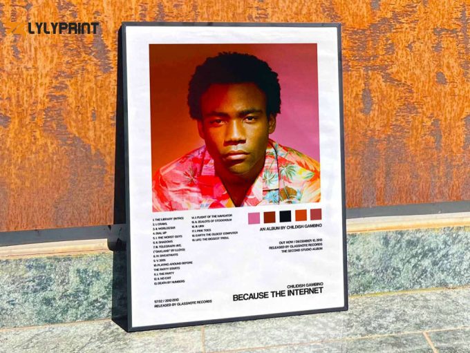 Childish Gambino &Amp;Quot;Beacuse The Internet&Amp;Quot; Album Cover Poster #2 1