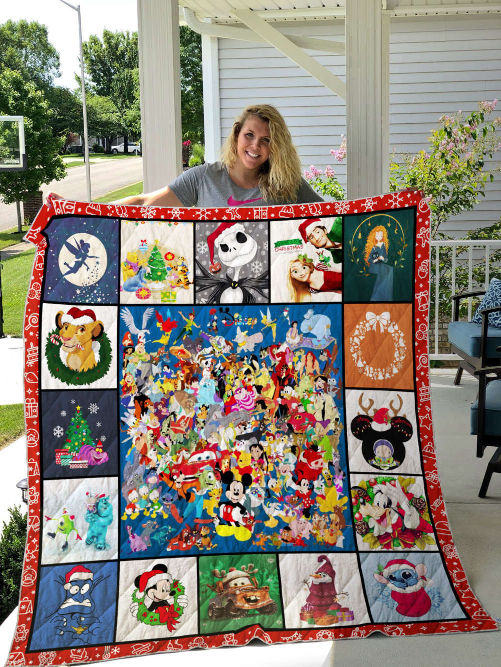 Christmas 1 Quilt Blanket For Fans Home Decor Gift 91
