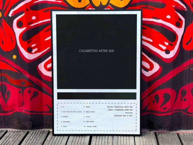 Cigarettes After Sex &Quot;Cigarettes After Sex&Quot; Album Cover Poster #4 3