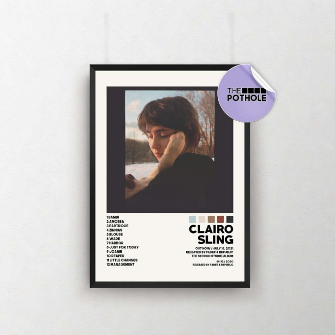 Clairo Posters / Sling Poster / Album Cover Poster / Poster Print Wall Art / Custom Poster / Home Decor / Sling / Clairo 2