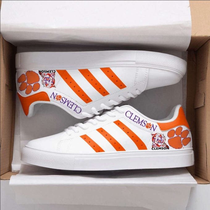 Clemson Tigers 1 Skate Shoes For Men Women Fans Gift 2