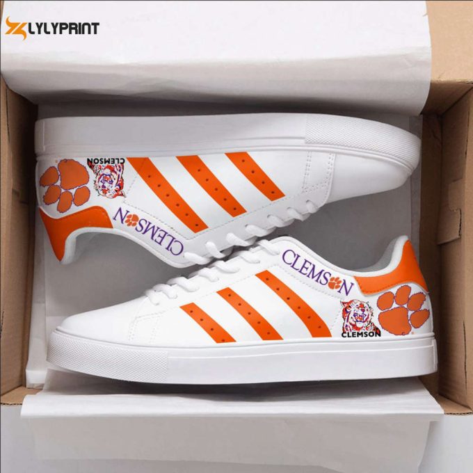 Clemson Tigers 1 Skate Shoes For Men Women Fans Gift 1