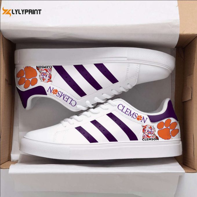 Clemson Tigers 4 Skate Shoes For Men Women Fans Gift 1