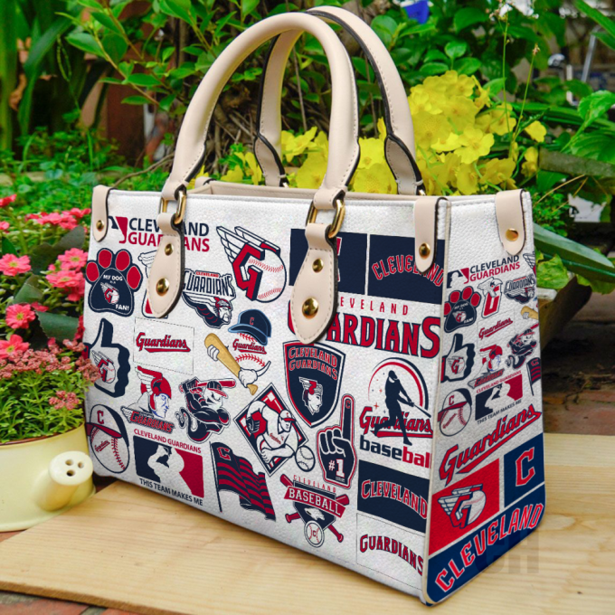 Cleveland Guardians Leather Bag For Women Gift 2