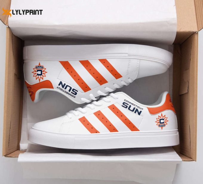 Connecticut Sun Skate Shoes For Men Women Fans Gift 1