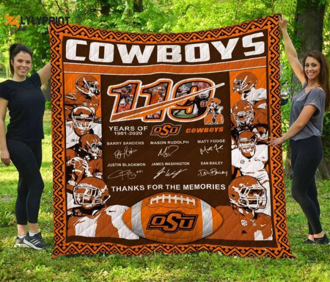 Cowboys 3D Customized Quilt Blanket For Fans Home Decor Gift 1