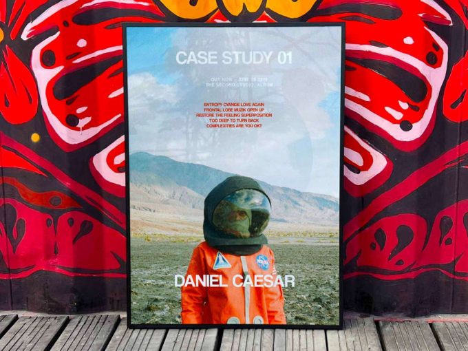 Daniel Ceasar &Quot;Case Study 01&Quot; Album Cover Poster #Fac 2