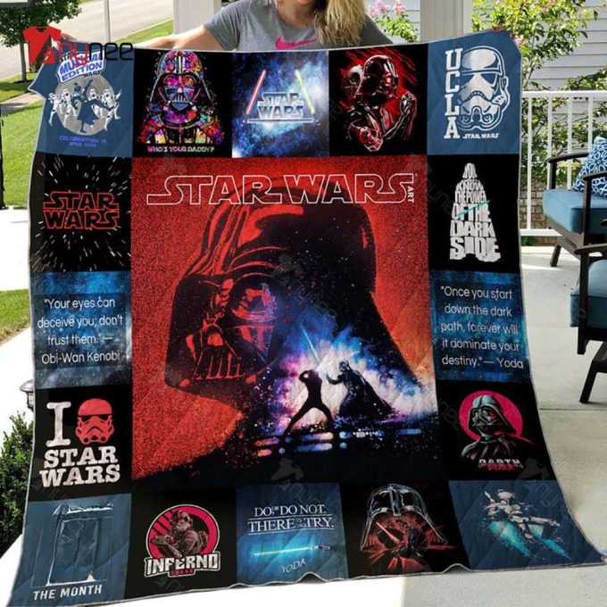 Darth Vader Quilt Blanket For Fans Home Decor Gift 2