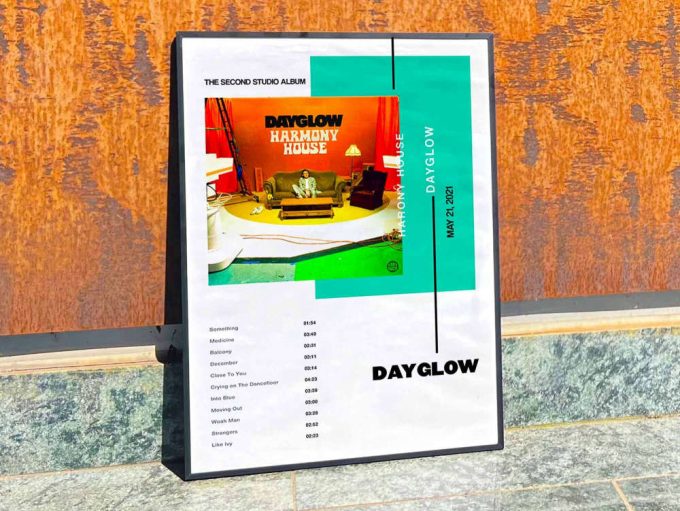 Dayglow &Quot;Harmony House&Quot; Album Cover Poster #3 3