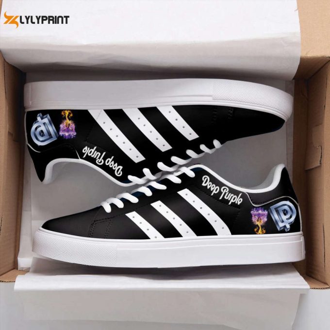 Deep Purple Skate Shoes For Men Women Fans Gift 1