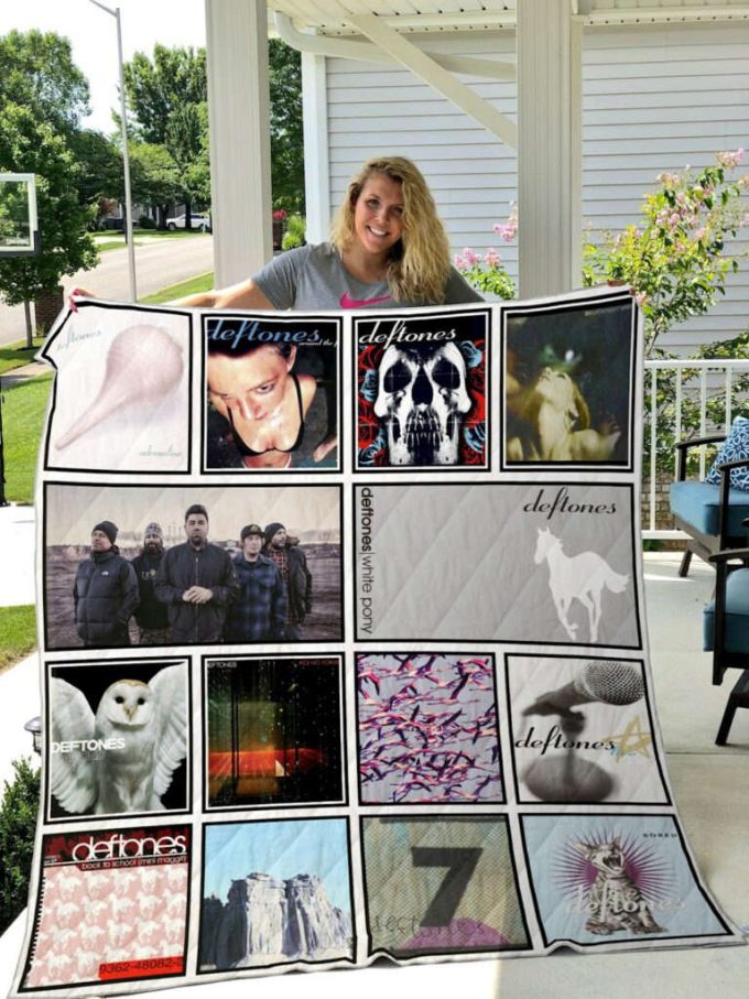 Deftones 1 Quilt Blanket For Fans Home Decor Gift 2