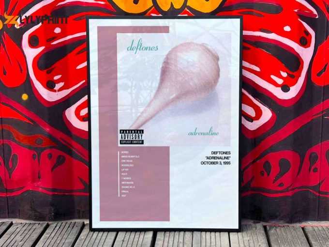 Deftones &Amp;Quot;Adrenaline&Amp;Quot; Album Cover Poster For Home Room Decor #1 1