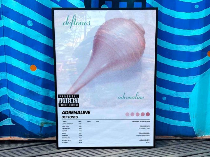 Deftones &Quot;Adrenaline&Quot; Album Cover Poster For Home Room Decor #6 2