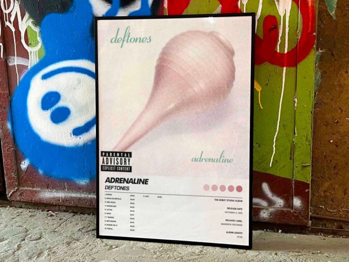 Deftones &Quot;Adrenaline&Quot; Album Cover Poster For Home Room Decor #6 3