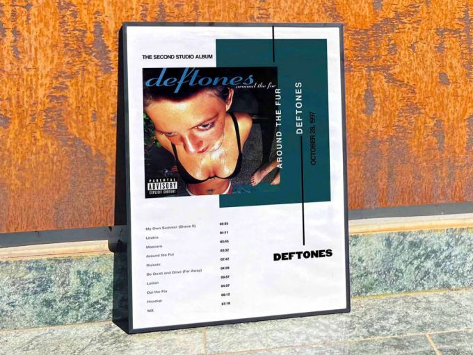 Deftones &Quot;Around The Fur&Quot; Album Cover Poster #3 3