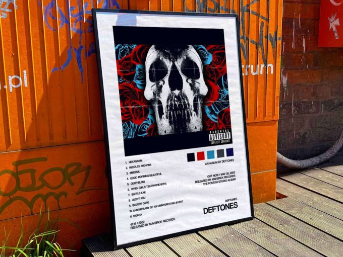 Deftones &Quot;Deftones&Quot; Album Cover Poster #2 3
