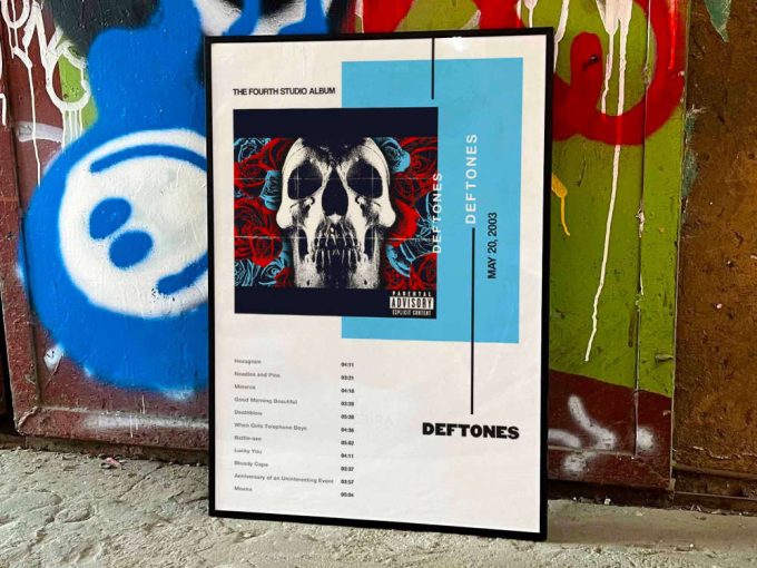 Deftones &Quot;Deftones&Quot; Album Cover Poster For Home Room Decor #3 2