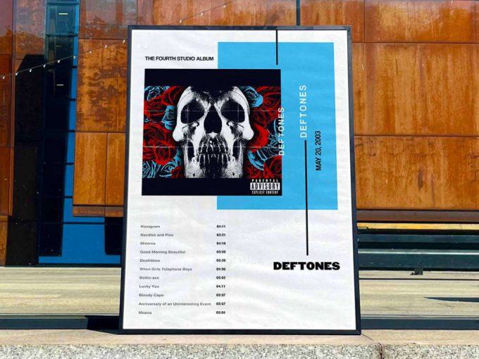 Deftones &Quot;Deftones&Quot; Album Cover Poster For Home Room Decor #3 3
