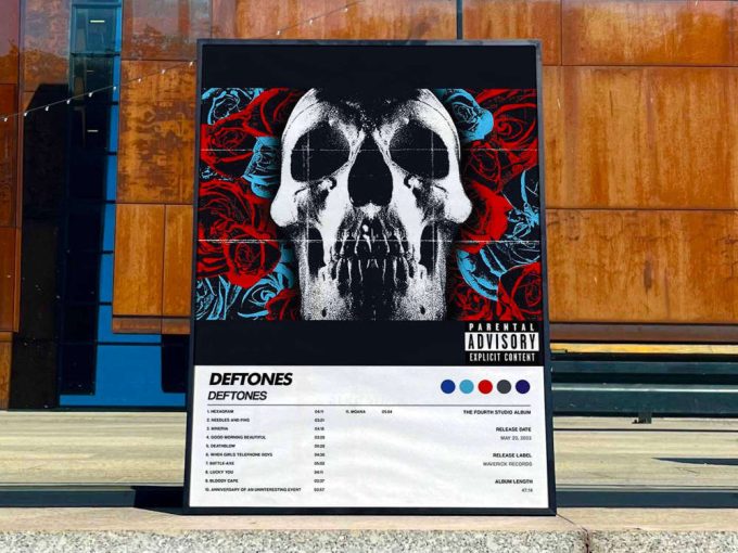 Deftones &Quot;Deftones&Quot; Album Cover Poster For Home Room Decor #6 2