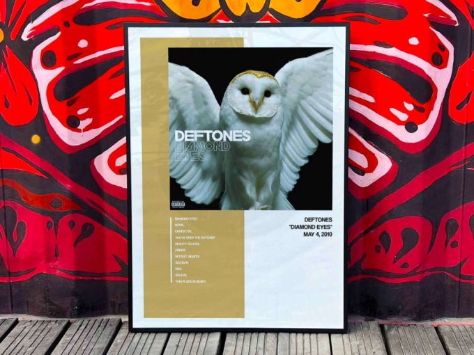 Deftones &Quot;Diamond Eyes&Quot; Album Cover Poster #1 2